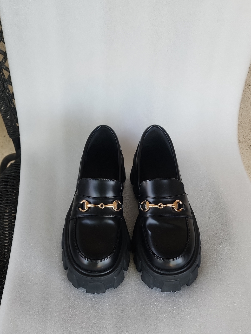 Princess Polly Platform Loafers 7 Used - Picture 2 of 9